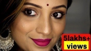 'NO FOUNDATION NO CONCEALER NO FALSIES ||Wedding Guest Makeup Look|| Using 6 Products & Mascara trick'