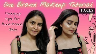 Step by Step Makeup Tutorial for Oily-Acne Skin | Kashika Chauhan