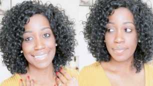 'NATURAL LOOKING CURLY WIG FROM BEAUTY SUPPLY | BIJOUX BEAUTY ELEMENTS OPRAH WIG'