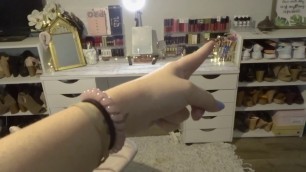 'DIY Ikea Desk dupe!! And mini makeup collection tour!!'