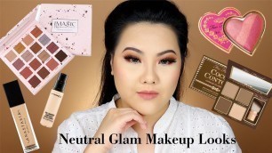 'Neutral Glamours Makeup Tutorial for beginner  @LynnTran Makeup'