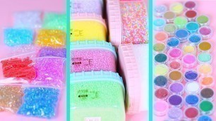 Multi Color Accessories for decorating slime and Putty - bought from Amazon