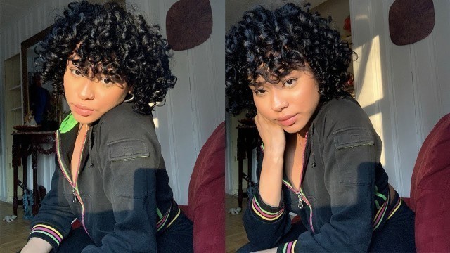 Curly Hair Routine l AFTER BIG CHOP // 3A-3B