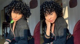 Curly Hair Routine l AFTER BIG CHOP // 3A-3B