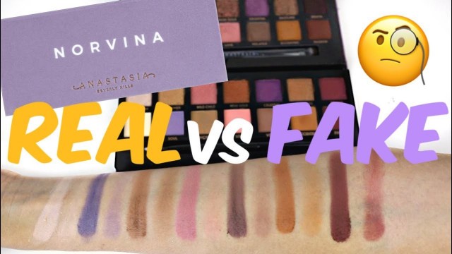 'Real vs Fake! Anastasia Beverly Hills Norvina Palette | THE MAKEUP BREAKUP'