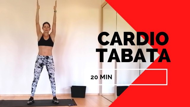 'Cardio workout Tabata 20 minutes'
