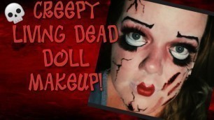 'HOW TO: Creepy Doll Makeup Tutorial'