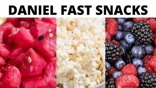 'Daniel fast snacks | Daniel fast popcorn'