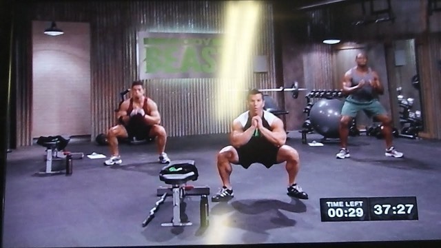 'Body Beast Build Legs Get Killer Quads Squat and Lunge to Success'
