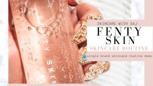 Fenty Skin Skincare Routine on Oily Acne Prone Skin