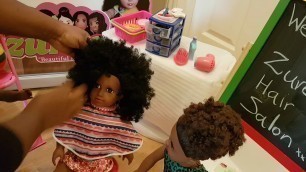 Zuree Black Dolls' Hair Care & Styling Tips
