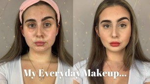 HOW I COVER MY ACNE & SCARRING *EVERYDAY MAKEUP*//Sophie Charlson