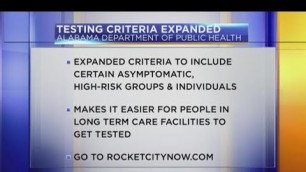 ADPH makes changes to COVID-19 testing criteria