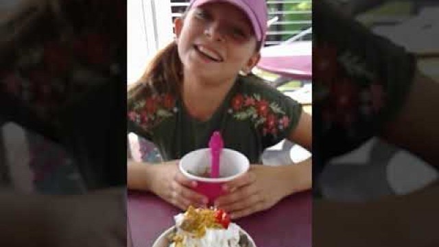 'We Ate Frozen Yogurt At Menchies Restaurants In Orlando Florida Universal Studios Orlando'