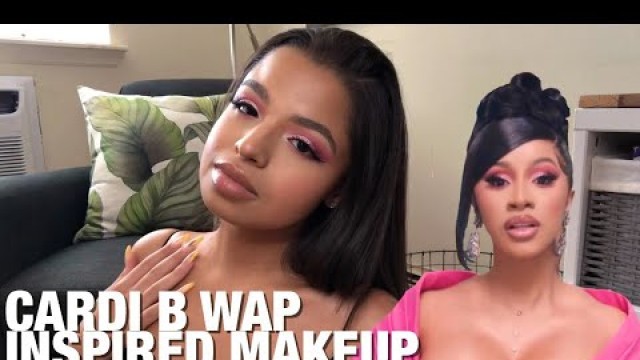'Cardi B WAP Music Video Inspired Makeup | Chelsea Marie'