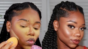 'NATURAL MAKEUP FOR BEGINNERS WITHOUT FOUNDATION! | VERY DETAILED | Chev B.'