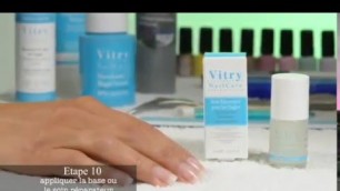 'Vitry Nail Care Treatment for crack and broken nails and also use an base coat'