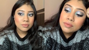 'Princess Elsa inspired makeup look'