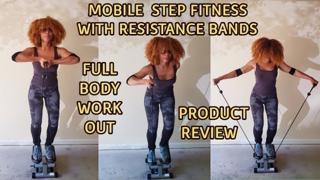 'Step Fitness Product Review – Full body Workout, Mobile and Affordable Mini Stepper With LCD Display'