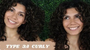 'CURLY HAIR ROUTINE | TYPE 3A HAIR | CAROL\'S DAUGHTER, CAMILLE ROSE, & OUIDAD PRODUCTS'