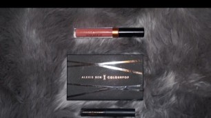 Colourpop x Alexis Ren Unboxing / First Impressions | Taylor Marie