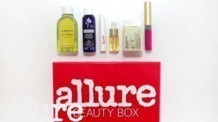 First Look Inside the November 2015 Allure Beauty Box