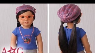 How to Style Hair with Z Yang! | Doll Hairstyles | American Girl