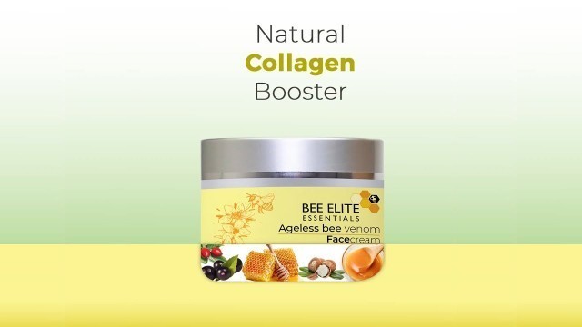Natural Collagen Booster | Ageless Bee Venom Face Cream | Anti Aging Skincare