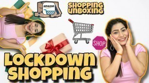 'LOCKDOWN Shopping -  Makeup, Hair care, Shoes & Headphones etc.  | Anishka Khantwaal |'