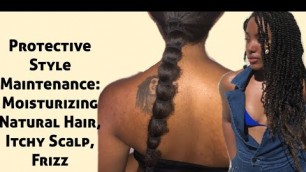 'Keeping Natural Hair Healthy In Protective Styles:Carol’s Daughter, Dove Amplified Textures, & More'