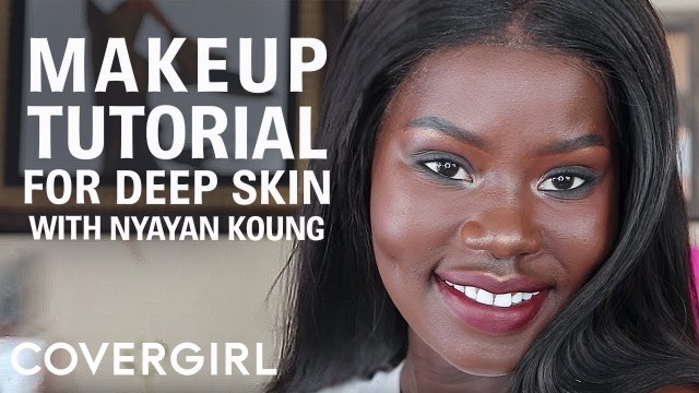 'Everyday Makeup Tutorial for Deep Skin | COVERGIRL'