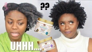 TRYING *NEW* NATURAL HAIR PRODUCTS! African Pride Moisture Miracle