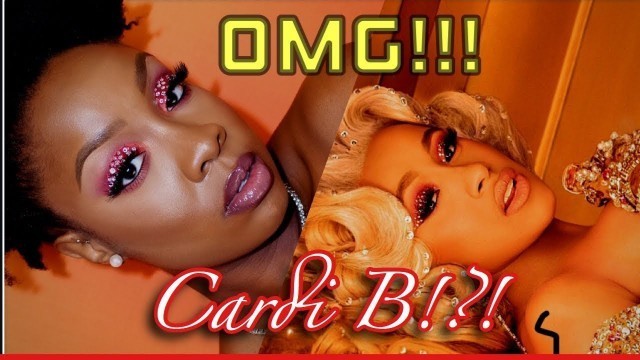 'CARDI B’s Makeup Look!!!! Recreated'