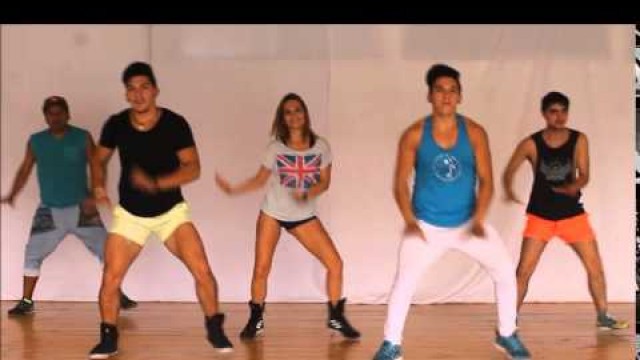 'uptown funk coreografia oficial zumba twins ft raquel call luis bravo dani zumba'
