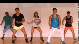 'uptown funk coreografia oficial  zumba twins ft  raquel call luis bravo dani zumba'