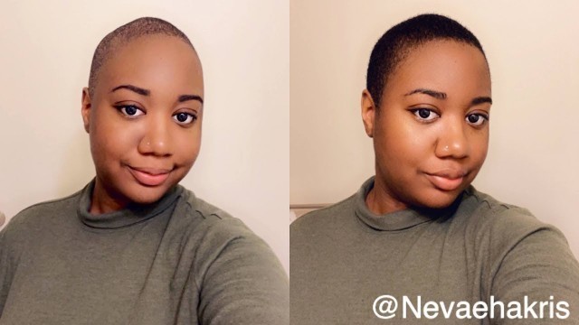 One Month Big Chop Update Wash Day