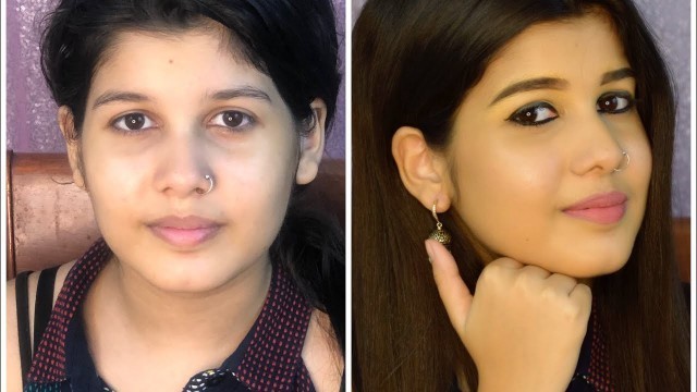 '\"NO MAKEUP\" MAKEUP LOOK FOR COLLEGE/OFFICE | WITHOUT FOUNDATION | INSTAGLAM MAKEOVERS'