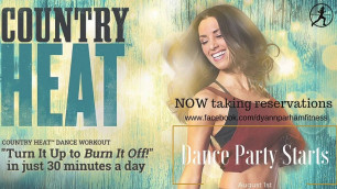 'Country Heat Dance Workout Home Fitness Program | Country Line Dancing Autumn Calabrese'