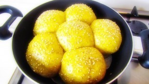 'No Oven Bread/ DINNER ROLl / How To Make Buns Without Oven /MY LIFE IN ITALY  / Pane Fatto In Casa'
