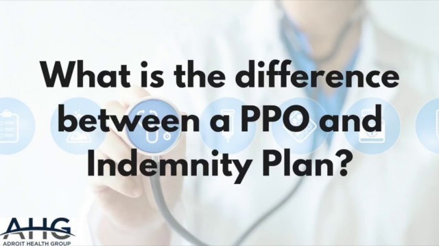 what is the difference between a PPO plan vs an Indemnity plan?