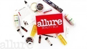 First Look Inside the December 2015 Allure Beauty Box