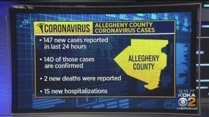 Allegheny Co. Health Dept. Reports 147 New Coronavirus Cases