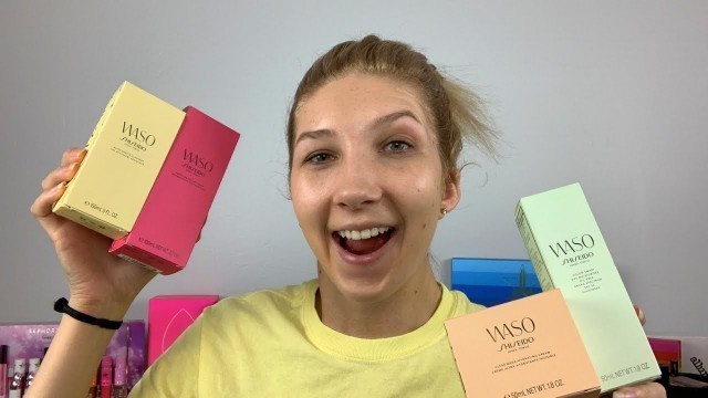 'New Shiseido Waso Skincare Review'