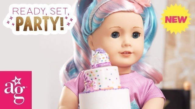 American Girl News: Super Surprise Birthday Party By The Glam Fam! | Ready, Set, Prep! Stop Motion |