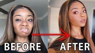 'MAKEUP TRANSFORMATION + HUGE GIVEAWAY!! | SKAI JACKSON'