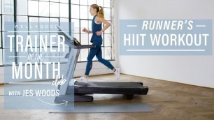 '15-Minute Runner’s Treadmill HIIT Workout | Trainer of the Month Club | Well+Good'