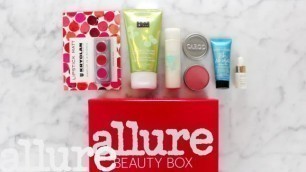 First Look Inside the October 2015 Allure Beauty Box