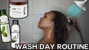 'WASH DAY ROUTINE FOR TYPE 4 NATURAL HAIR FT. EDEN BODYWORKS | KENSTHETIC'