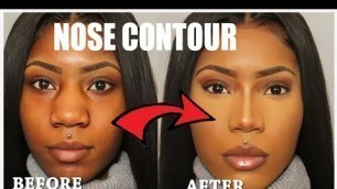 (VERY DETAILED) HOW TO: NOSE CONTOUR TUTORIAL | VanessaK7