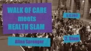 Alina Sprenger 2.Slam - Walk of Care Meets Health Slam